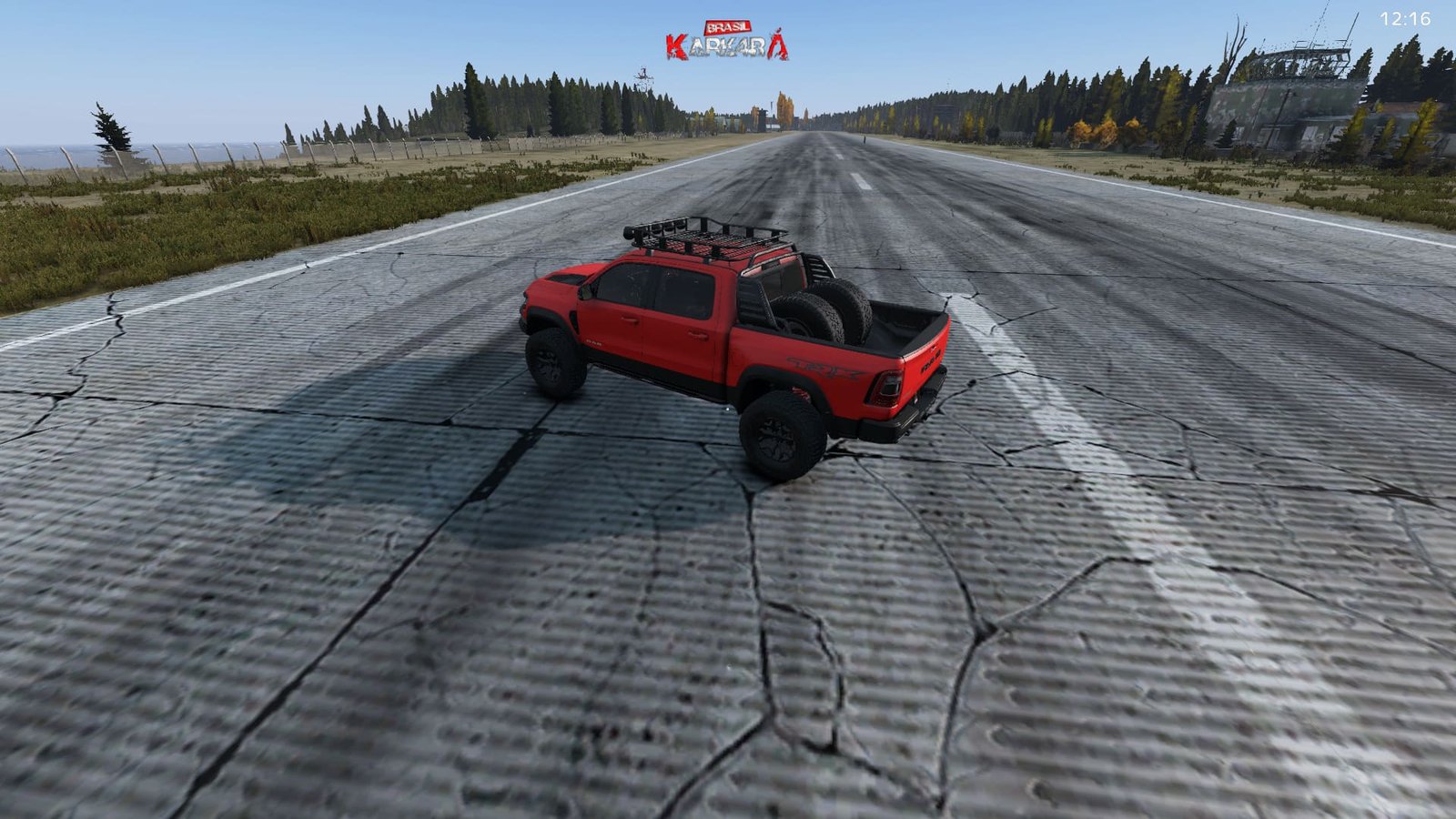 Dodge Ram vermelha