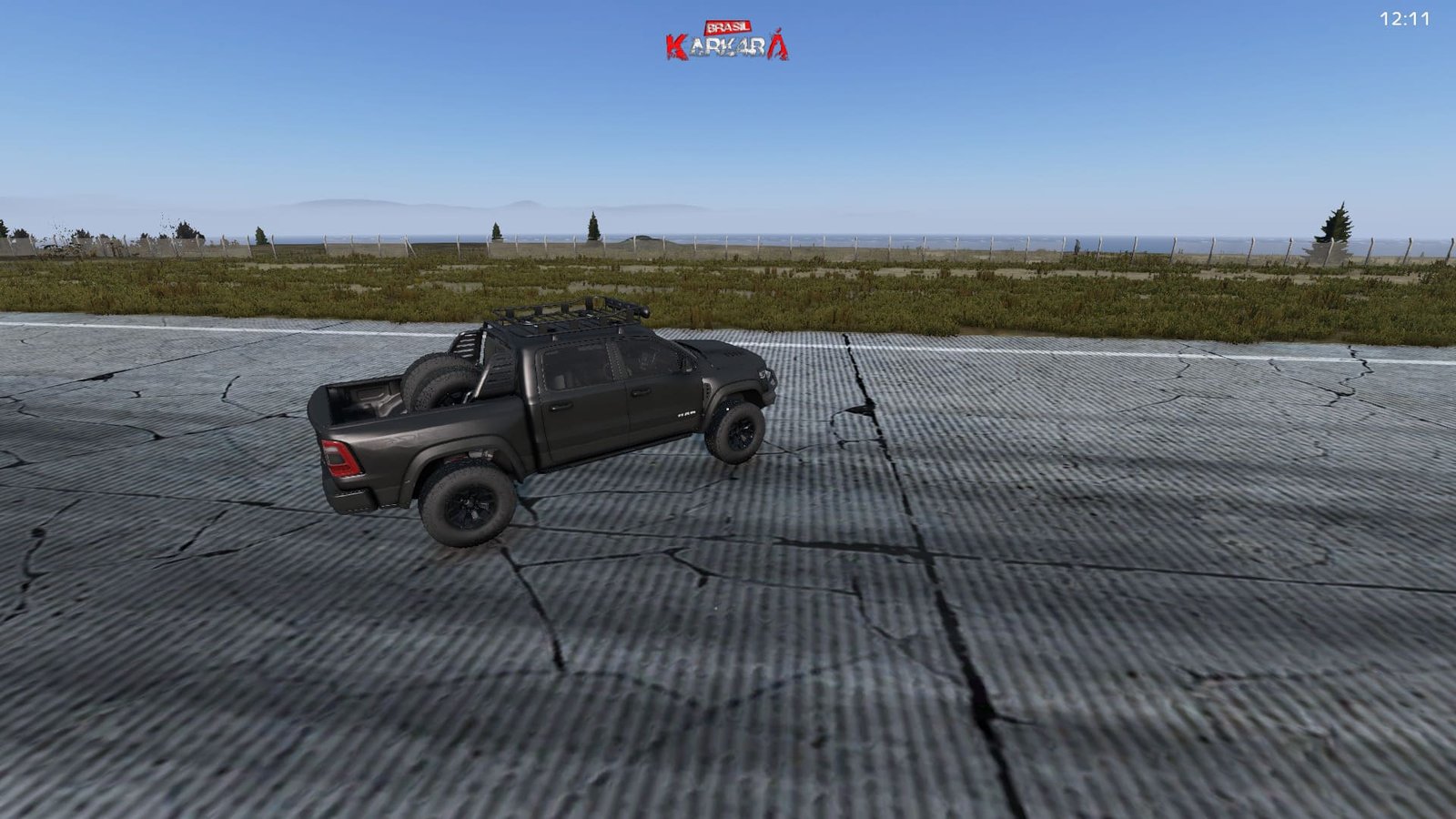 Dodge Ram preto